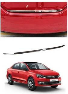 SLSHILPA Chrome Dicky Garnish Compatible with Volkswagen Vento Chrome Volkswagen Vento Rear Garnish