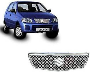 junior Chrome Front Grill Cover Garnish Trim for Maruti Alto Old (Type 1 Model) STD. Chrome Maruti Alto Side Garnish
