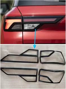 Autxin Tail Light Garnish Black for Chrome Kit Black for Chrome Maruti BRZ Side Garnish