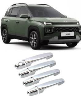 SSS Hyundai Exter door handle chrome cover 2024 model onwards Chrome Hyundai Universal For Car Side Garnish