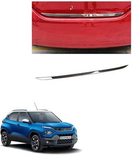 jagankirpa Rear Chrome Dicky patti/Trim/Garnish steel Garnish for TATA PUNCH Chrome, Glossy, Matte Tata NA Rear Garnish