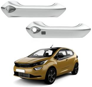 AutoZone Door Handle Cover Chrome Finishing Suitable For Tata Punch (Set of 2pcs) Chrome Tata Altroz XE Petrol Side Garnish