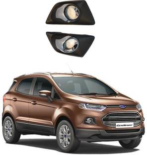AMARIO Fog Light Bezel/Cover With Chrome Finish For Ecosport Type1 (2015-2017) Set Of 2 Chrome, Matte Ford Ecosport Front Garnish