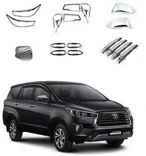 ACE Exterior Chrome Accessories Combo Kit Chrome Hyundai Innova Crysta Rear Garnish