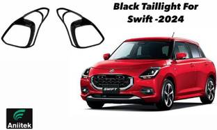 ANAYA G Tail Light Garnish Black for SWIFT 2024 Glossy Maruti Swift Side Garnish