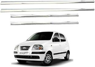 AutoZeal Lower Window Garnish (Chrome) Set of 4 For Hyundai Santro Xing All Model Chrome Hyundai Santro Xing Side Garnish