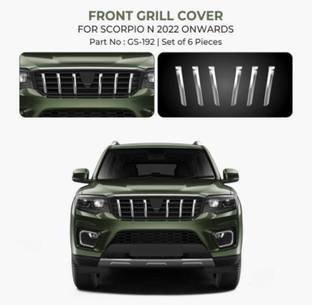 Goodzup Scorpio-N Grill Cover Chrome MAHINDRA Scorpio Front Garnish