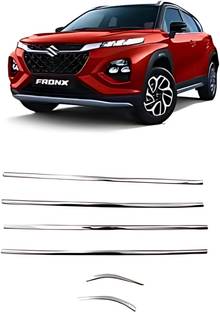Ad chrome FRONX 2023 WINDOW GARNISH Chrome Maruti Fusion Side Garnish