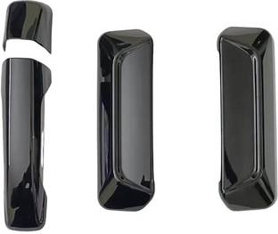 CCE Thar (2020 Onward) Car door handle catch chrome cover (set of 3)01 Chrome MAHINDRA, Mahindra Thar Side Garnish