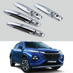 Lamkoti Car silver plated chrome door handle cover (with sensor) Car Grab Handle Cover