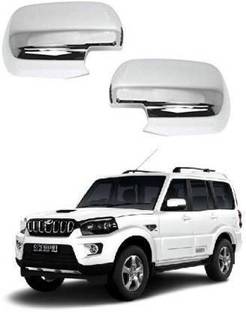 Amabu Scorpio 2014 model car full chrome side mirror cover Chrome MAHINDRA Scorpio Front Garnish