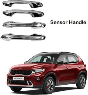 Bubu Car silver Plated chrome door handle cover for Sonet car ( handle) Car Grab Handle Cover