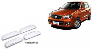 Amabu Car silver Plated door catch handle chrome cover Car Grab Handle Cover
