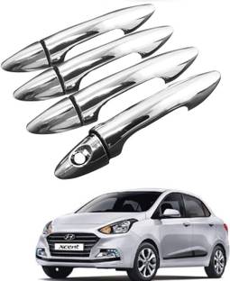 Bubu silver Plated chrome door catch for X-cent Car Grab Handle Cover