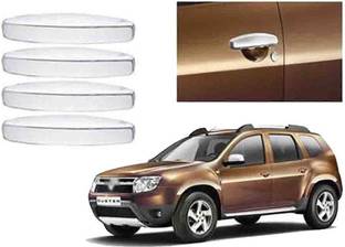 AutoZone Door Handle Cover Chrome Finishing Suitable For Renault Duster Car Grab Handle Cover