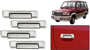 AutoZone Door Catch Handle Cover Chrome Finishing Suitable For Toyota Qualis (2000) Car Grab Handle Cover