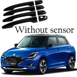 Bubu Car door handle catch cover for Swift (2024 Onward ) Set of 4 (black) Car Grab Handle Cover