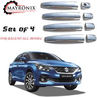 Mayronix Chrome Door Handle Cover Set of 4 for Maruti Baleno Car Grab Handle Cover