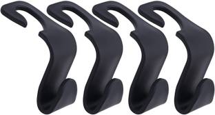 GNASTAS Car Backseat Headrest Hook/Hanger for Handbag, Wallets, Grocery Bags (Pack of 4) Car Storage Bag
