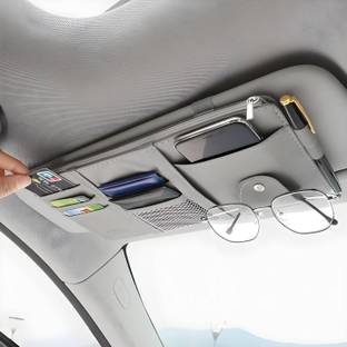 JITAHARAY Car Sun Visor Organizer Auto Interior Accessories Car Multi Pocket