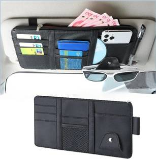 FF TRADERS Visor holder Car Multi Pocket