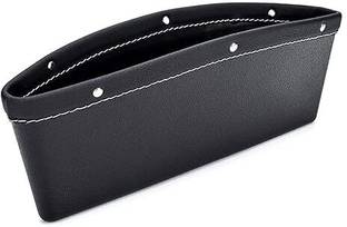 OLTR PU Leather Front Seat Console Gap Pocket Catch Caddy Car Side Seat Catcher