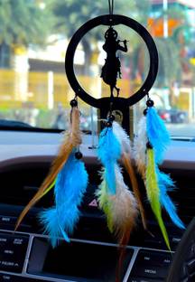Mac enteprise Shree Krishna Car Dream Catcher Car Hanging Ornament