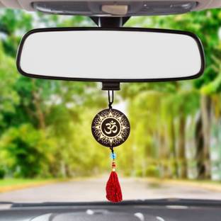 f-studio OM Car Hanging Interior Decorative Ornament, Home, for Positive Vibes Mirror Car Hanging Ornament