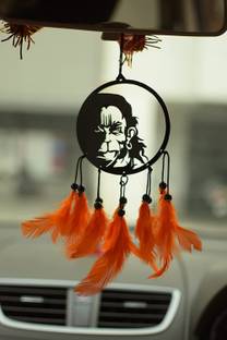 IMKR Decorative Car Hanging Ornament Dream Catchers (Hanuman) Car Hanging Ornament