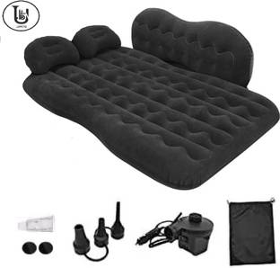 UBRON 1 Multifunctional Back Matters for Travel Two Pillows ( multi color) Car Inflatable Bed