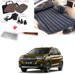 Caysonz Car Inflatable Car Bed Mattress with Two Air Pillows Maruti XL6 78 Car Inflatable Bed
