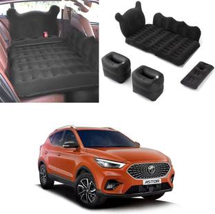 Oshotto Designer Car Inflatable Bed Mattress with Two Air Pillows For MG Astor Car Inflatable Bed