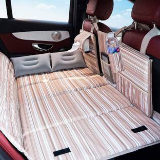 ALLEXTREME CB-S03 Back Seat Car Mattress with Two Mini Pillows Portable Travel Sleeping Back Seat Comfortable Vehicle With Electric Pump Car Inflatable Bed