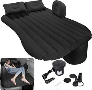 HEM SELLES Multifunctional Inflatable Car Bed Mattress with Two Air Pillows, Inflatable Car Bed Mattress with Two Air Pillows, Car Inflatable Bed