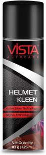 Vista Auto Care Helmet Kleen- Helmet Cleaner Foam Spray Removes Dirt, Silver-Based Antibacterial 8906011472084 Vehicle Interior Cleaner