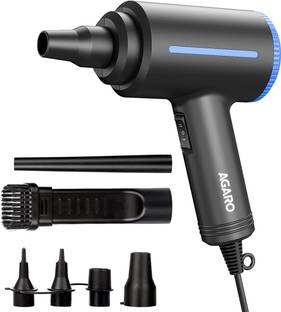 AGARO Compressed Air Duster, 48000RPM, 2 Speed, Copper Motor, 33994 Vehicle Interior Cleaner