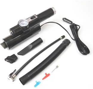 POHIR Car Vacuum Cleaner & inflator Powerful Portable Car Vacuum Cleaner handheld cyclone with INFLATOR air nozzle Vehicle Interior Cleaner