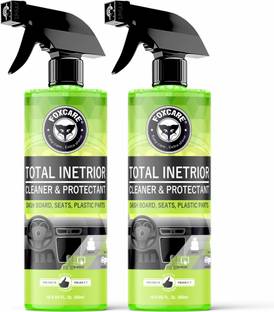 FOXCARE Total Interior Cleaner & Protectant PACK OF 2 - 500ML each Vehicle Interior Cleaner