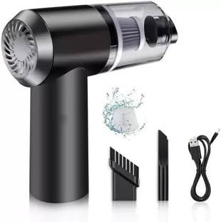 YumYield Portable Vacuum Cleaner USB Rechargeable Wireless Handheld Car Vacuum Cleaner and Smooth Design | Built in LED Light, Portable, Wet and Dry Vehicle Interior Cleaner