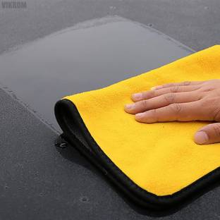 Shiroya Fashion car cleaning premium product | Microfiber Cloth for Car Cleaning Dual Sided | 4wheel, bike and repeated uses Towal Vehicle Interior Cleaner