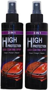 Matangi 3 in 1 High Protection Quick Car Coating Spray Cleans, Polishes and Shine Car Coating Polish for Dashboard, Quick Car Coating Spray, Vehicle Interior Cleaner