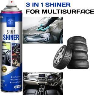 SAPI'S Liquid Car Polish for Bumper, Dashboard, Exterior, Headlight, Leather, Tyres