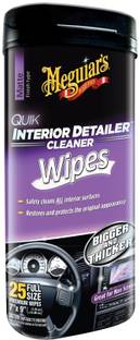 Meguiars Meguiar's Quick Interior Detailer Cleaner Wipes (30 Wipes , 7" x 8") HV4184 Vehicle Interior Cleaner