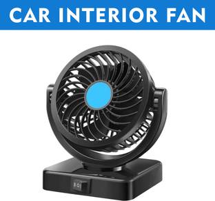 Miwings Single Car Dashboard Fan 12V 360 Degree High Speed Fan Top Quaity Car Interior Fan