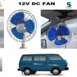Samst High speed AR1 dc fan 12 Volts 6 Inch DC Fan Car Interior Fan(12 V) Car Interior Fan