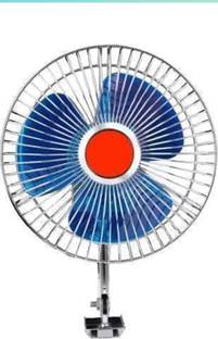 Ajeetech Dc Fan [ Car Fan] 12V 6Inchi fan Powerful Car Interior Fan