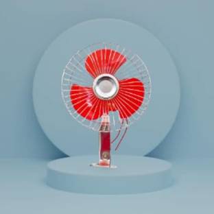Ajeetech DC Hight Speed Portable Univarsal Fan 12V DC Car Interior Fan 6 Inch with Switch_ Car Interio...