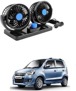 ROSHNEER ENTERPRISES 12V Cooling Air fan 0170/ for WAGONR 2013 /360 Degree Rotatable 2 Speed Fan Car I...