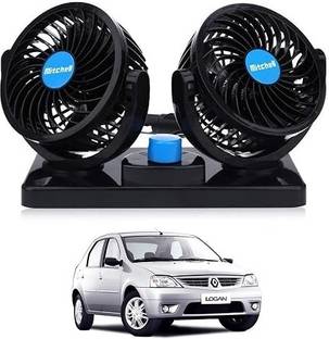 energetic 12V DC Electric Car Fan for Dashboard for Mahindra Logan Car Interior Fan