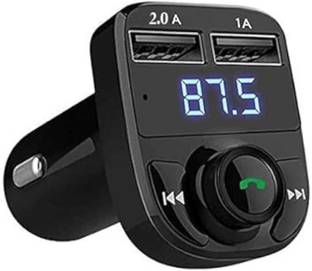 Ancestors v5.0 Car Bluetooth Device with FM Player, 3.5mm Connector, Car Charger, USB Cable, FM Transmitter